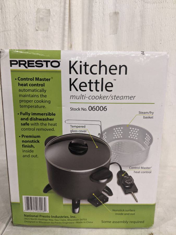 Presto 06006 Kitchen Kettle Multi-Cooker Steamer