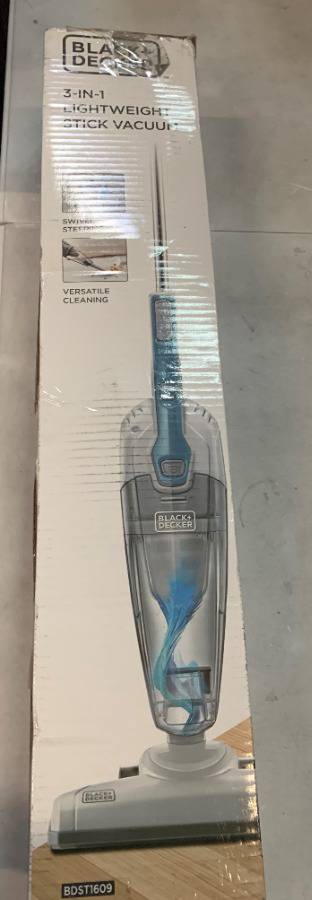 Black Decker BDST1609 3 in 1 Corded Lightweight Handheld Cleaner