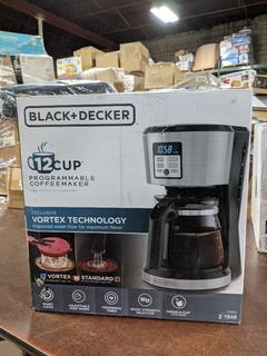 BLACK+DECKER CM1331S-1, 12-Cup, Silver MSRP $42.99 Auction | Lots