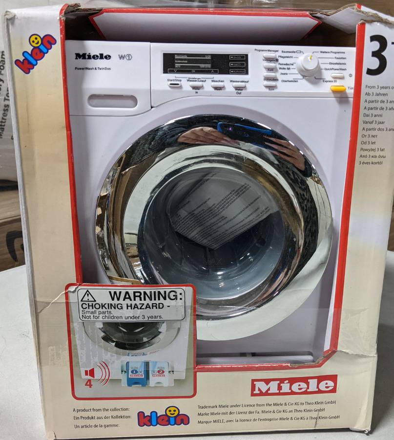 Theo Klein - Washing Machine Premium for Kids Ages 3 Years & Up MSRP $38.99 Auction | Lots of Auctions