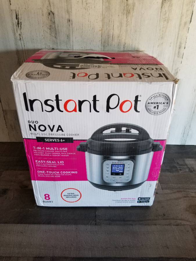 Instant Pot + Instant Pot Duo Nova 8 quart 7-in-1 One-Touch Multi