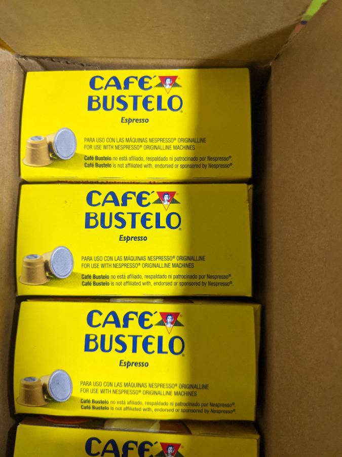 Cafe Bustelo Nespresso Coffee Capsules, Intensity 11