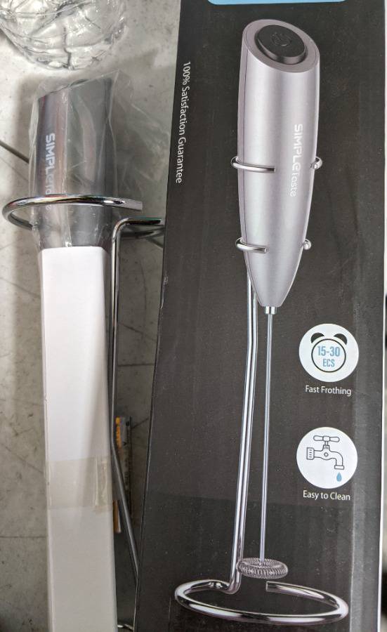Milk Boss Milk Frother (Without Stand) Gray