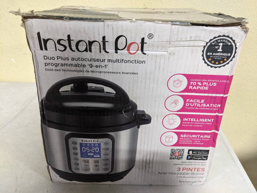 Instant Pot Duo Plus 9-in-1 Electric Pressure Cooker, Slow Cooker, Ric