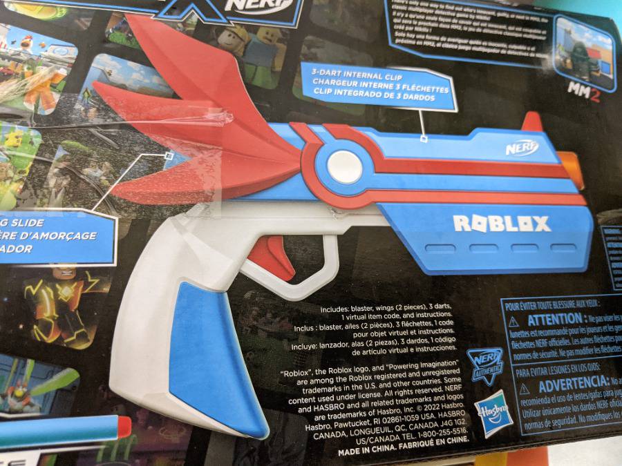 Nerf Roblox MM2: Dartbringer Dart Blaster