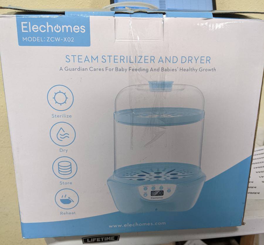 Elechomes 2025 bottle sterilizer