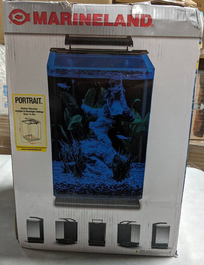 Marineland 5 Gallon Portrait Glass LED Aquarium Kit