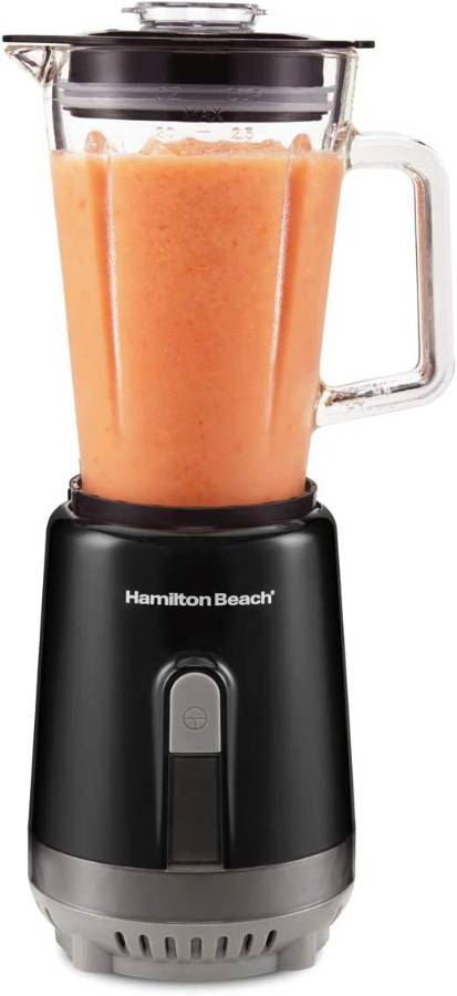 Hamilton Beach Personal Blender for Shakes and Smoothies, Watts, 20oz Single Serve Glass Jar, Black (51157) MSRP $32.99 Auction | Lots of Auctions