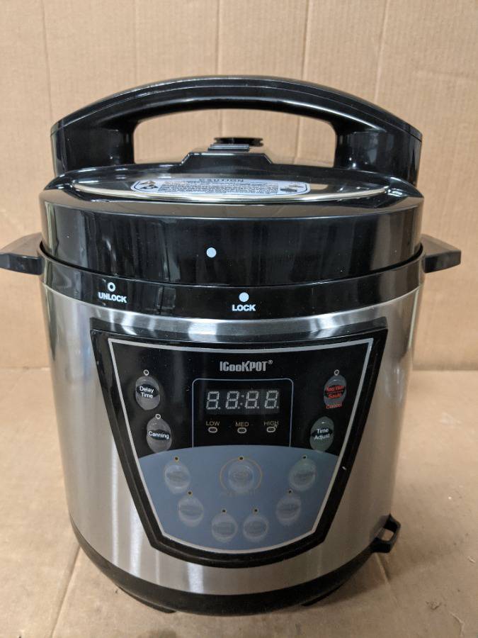  Electric Pressure Cooker: 6 Quart 9-in-1 Multi