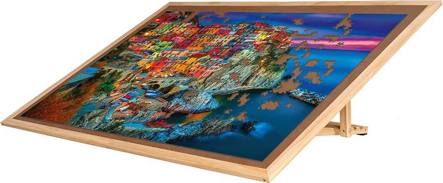 Buffalo Games - Puzzle Easel - Assemble Your Puzzles Raised Up Off