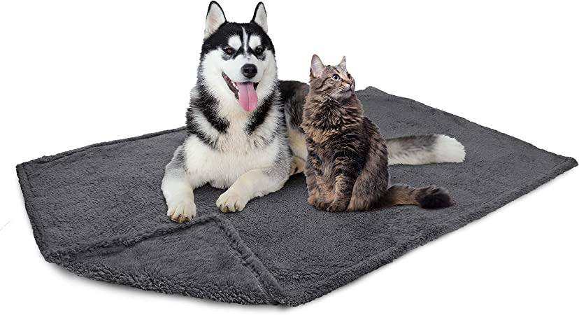 PetAmi Fluffy Waterproof Dog Blanket Fleece | Soft Warm Pet Fleece