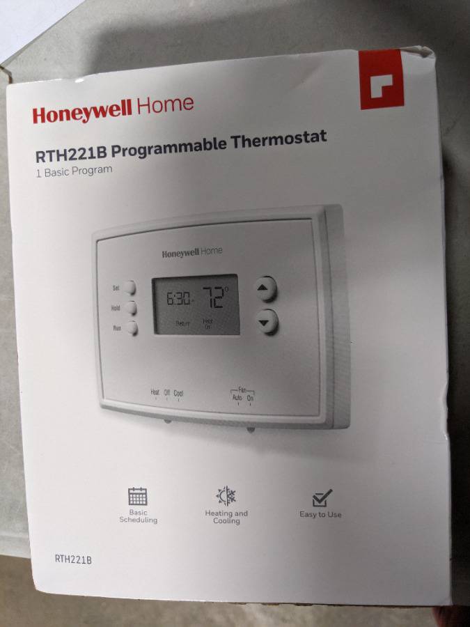 Honeywell Home 1-Week Programmable Thermostat