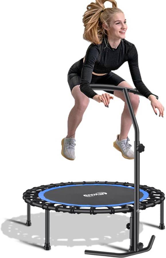 Newan 40-48 Silent Mini Trampoline Fitness Trampoline Bungee Rebounder  Jump